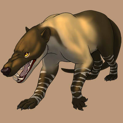 CompanionBicolorHyaenodon