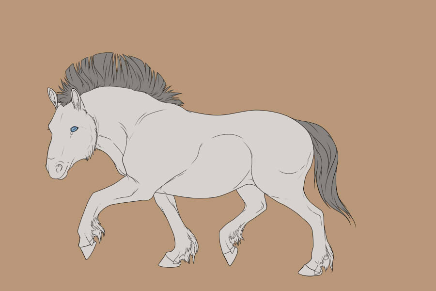 EquusPhysMutationsIlluStandardManeTailV1